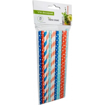 Image 1 of Nerthus 25 бр хартиени еко сламки Nerthus