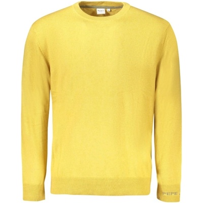 Pepe Jeans Мъжки пуловер pepe jeans, Размер l, Цвят Жълто (pm7000013andre crew neck_gi088)