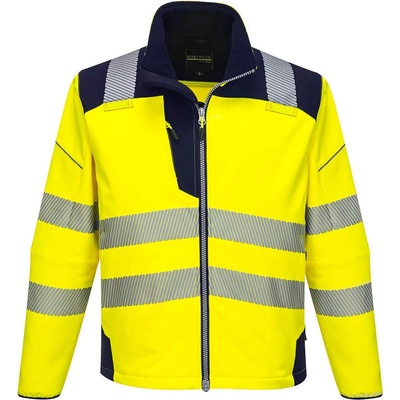 Portwest PW3 Hi Vis Softshell bunda YellowNavy
