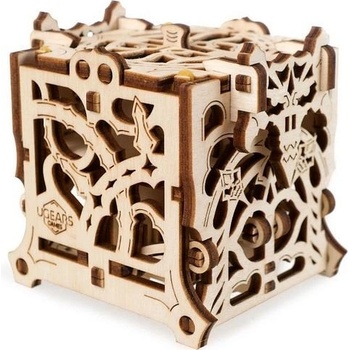 Ugears 3D puzzle Box na kocky 62 ks
