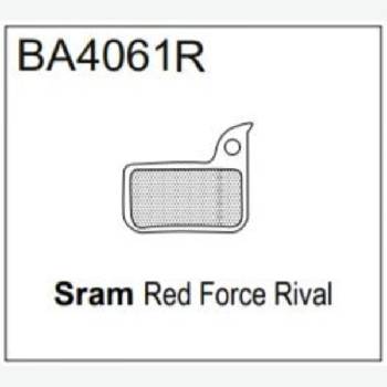 Brake Authority Спирачни накладки brake authority ba4061r - sram (пътни)