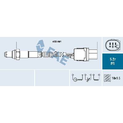 Lambda sonda FAE 75126