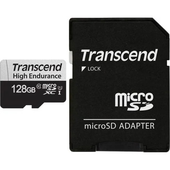 Image 1 of Transcend microSDXC 128GB UHS-I/C10/U1 TS128GUSD350V