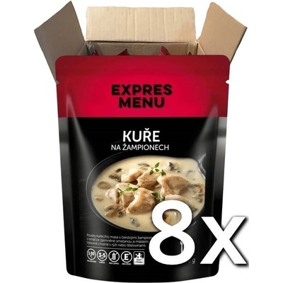 EXPRES MENU Kura na šampiňónoch 8 x 300 g