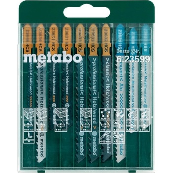 Metabo 6.2359900 10-dílná sada pilových plátků do kmitací pily
