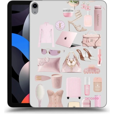 Picasee silikónový prehľadný obal pre Apple iPad Air 4 10.9 2020 Glam Babe