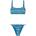 Protest Clue Bandeau bikini - Blue (Surfing Blue)