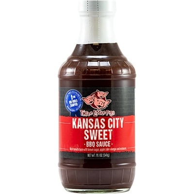 Three Little Pigs Omáčka Kansas City Sweet, 541 g