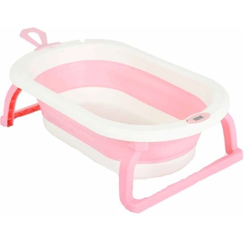 Image 1 of Cangaroo Сгъваема вана с дигитален термометър Cangaroo - Terra, pink (110283)