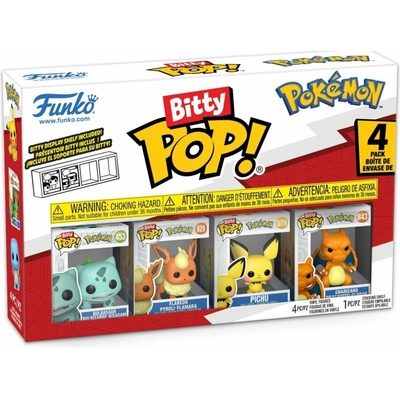 Funko Bitty Pop! 4Pack Pokémon Bulbasaur