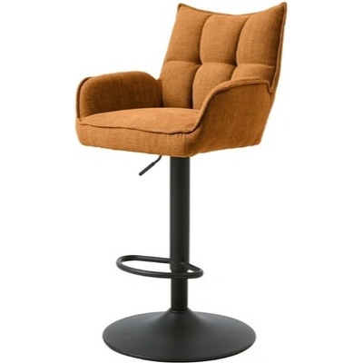 Unique Furniture Marilla červená hladká látka
