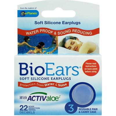Cirrus BioEars Silikónové štuple na plávanie 3 páry