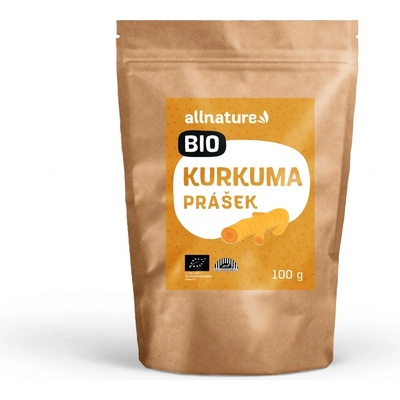 Allnature Kurkuma prášek Bio 100 g – Zboží Dáma