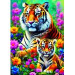 KS Games - Puzzle Tigers Family - 300 piese