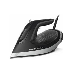 Philips 6000 Series steam iron - guaranteed without burn marks thanks to OptimalTEMP, 190g steam boost, 45g continuous steam, SteamGlide Plus soleplate, drip stop, automatic switch-off (DST6120/80) Ютии