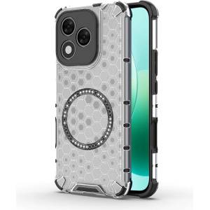 Techsuit Калъф за Honor 400 Lite - Techsuit - HoneyComb Shield MagSafe - Бял (KF2348231)
