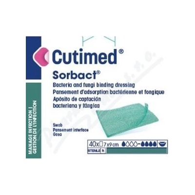 Cutimed Sorbact Swab 7 x 9c m