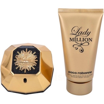 Paco Rabanne Lady Million Комплект Fabulous - Парфюмна вода и Лосион, 50 + 75 ml