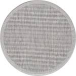 Ayyildiz Светлосив кръгъл килим за открито и закрито ø 200 cm Giza 1410 - Ayyildiz Carpets (GIZA2002001410GREY)