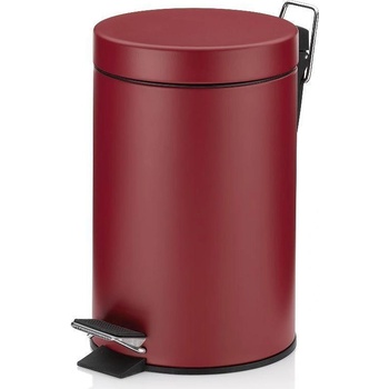 Kela Кош за баня с педал KELA Monaco 3л, тъмно червен (1214)