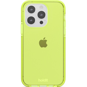 Holdit Калъф Holdit - Seethru, iPhone 14 Pro, Acid Green/прозрачен (7330985157868)