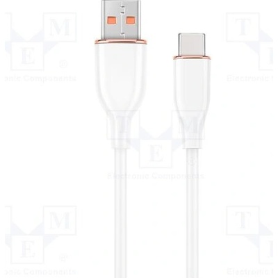 Gembird CC-USB2S-AMCM1.5W USB 2.0, USB A vidlice,USB C vidlice, 1,5m, bílý