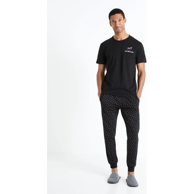 Celio Черна мъжка пижама на шарки Celio Fipyauber Celio | Cheren | МЪЖЕ | S