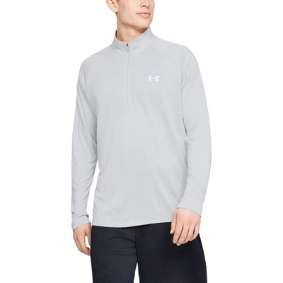 Under Armour Тениска с дълъг ръкав Under Armour UA Tech 2.0 1/2 Zip 1328495-014 Размер XXL