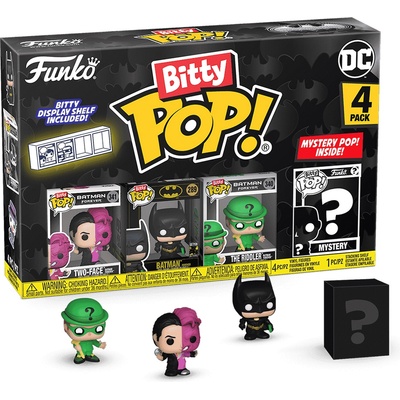Funko Комплект мини фигури Funko Bitty POP! DC Comics: Batman - 4-Pack (Series 4) (091856)