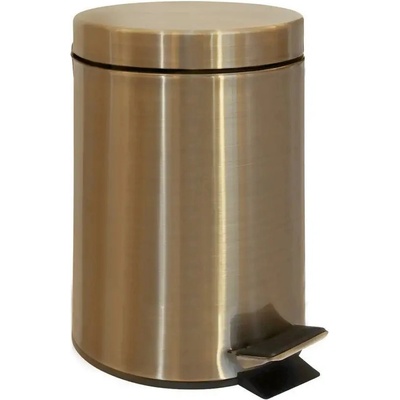 Sapho DIAMOND XJ011 Kôš na odpadky guľatý 3 l bronz