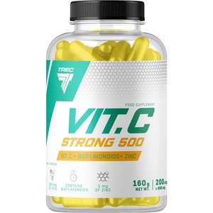 Trec Nutrition Vit. C Strong 500 | Vitamin C 500 mg [100 капсули]