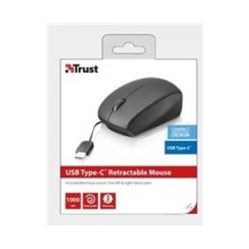 Trust USB-C Retractable Mini Mouse 20969
