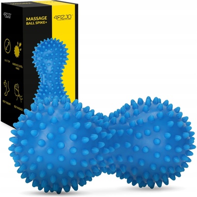 4FIZJO Dvojitá SENZORICKÁ LOPTA s výstupkami, masážna loptička