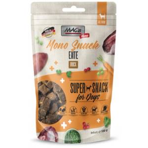 MAC'S Mac’s VetCare Monoprotein Dog Adult, меко лакомство за пораснали кучета, БЕЗ ЗЪРНО, с патица (мин. 80% месо), 100 гр - Германия - 9616