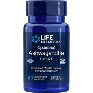 Life Extension Optimized Ashwagandha Extract 125 mg [60 капсули]