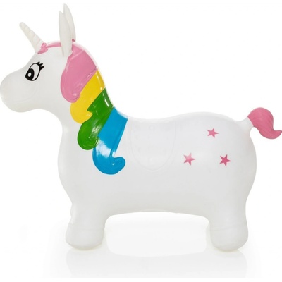 Zopa hopsadlo Skippy unicorn white – Sleviste.cz