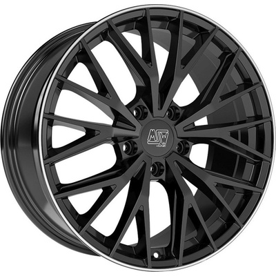 MSW 44 9x20 5x110 ET29 gloss black diamond lip