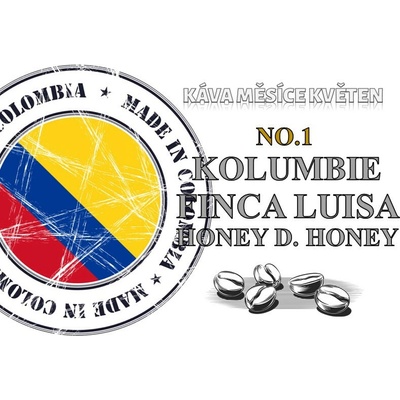 COFFEEDREAM KOLUMBIE FINCA LA LUISA pražení Jemné mletí český turek Káva 100 g