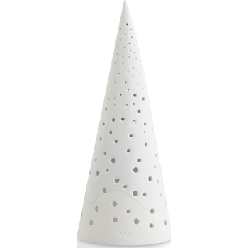 Kähler Свещник за чаена свещ Nobili 25, 5 см бял (692418)