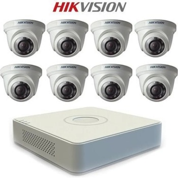Image 1 of HIKVISION Комплект за видеонаблюдение 16 бр. 5Mpx HD камери и DVR