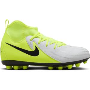 Nike Юношески футболни бутонки Nike Phantom Luna II Academy Juniors Artificial Ground Football Boots - Silver/Volt