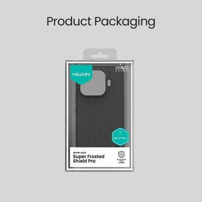 Nillkin Super Frosted PRO Zadný Kryt pre Xiaomi 17T Pre Black 6902048313231
