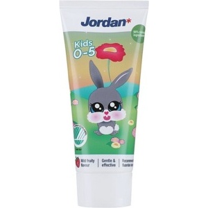 Jordan Kids Паста за зъби Jordan Kids за деца, на възраст 0-5 години, 50 мл