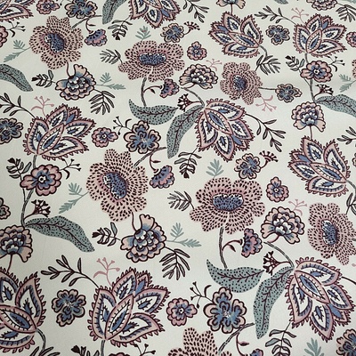 Bavlněná látka KVĚTY BOHO šíře 150 cm