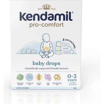 Kendamil Pro-Comfort kvapky pre deti 0-3 roky 7,5 ml