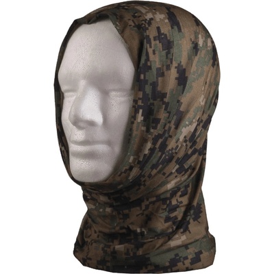 Šátek Mil-tec Headgear digital woodland marpat