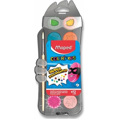 Maped Vodové barvy Color'Peps 12ks 24243