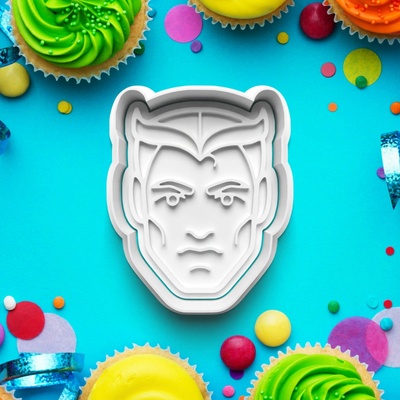 Superhrdinovia Fan Art - Vykrajovátko s pečiatkou QUICKSILVER