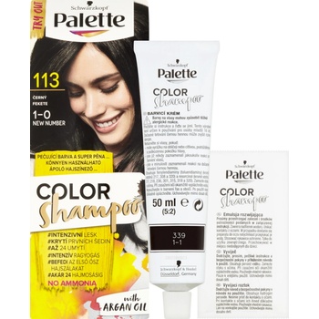 Pallete Color Shampoo černý 113