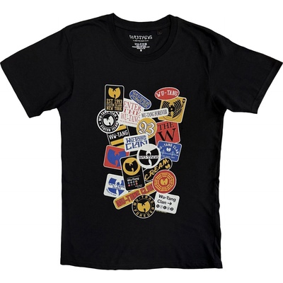 Wu-Tang Clan Badges Black M Риза (<![CDATA[WTCTS35MB02]]>)